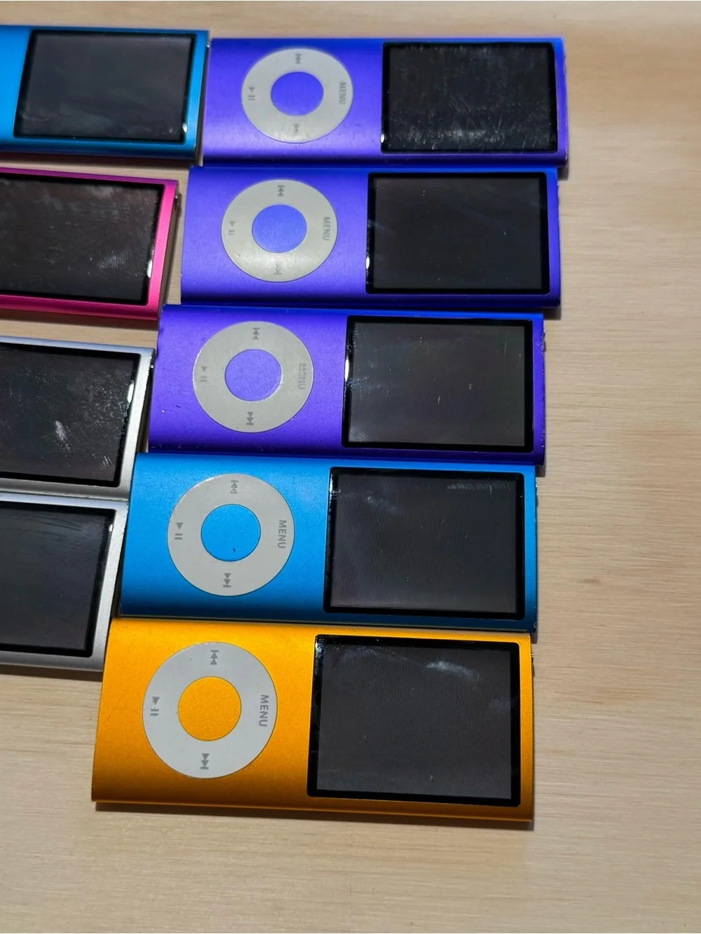 9-Apple iPod 4thGen 8/16GB Model:A1285 Need New Batteries For-Parts/Repair Only!